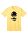 Cowbell Dad Adult T-Shirt - A Must-Have Addition to Your Wardrobe by TooLoud-Mens T-shirts-TooLoud-Yellow-Small-Davson Sales