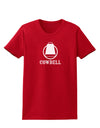 Cowbell Womens Dark T-Shirt-TooLoud-Red-X-Small-Davson Sales