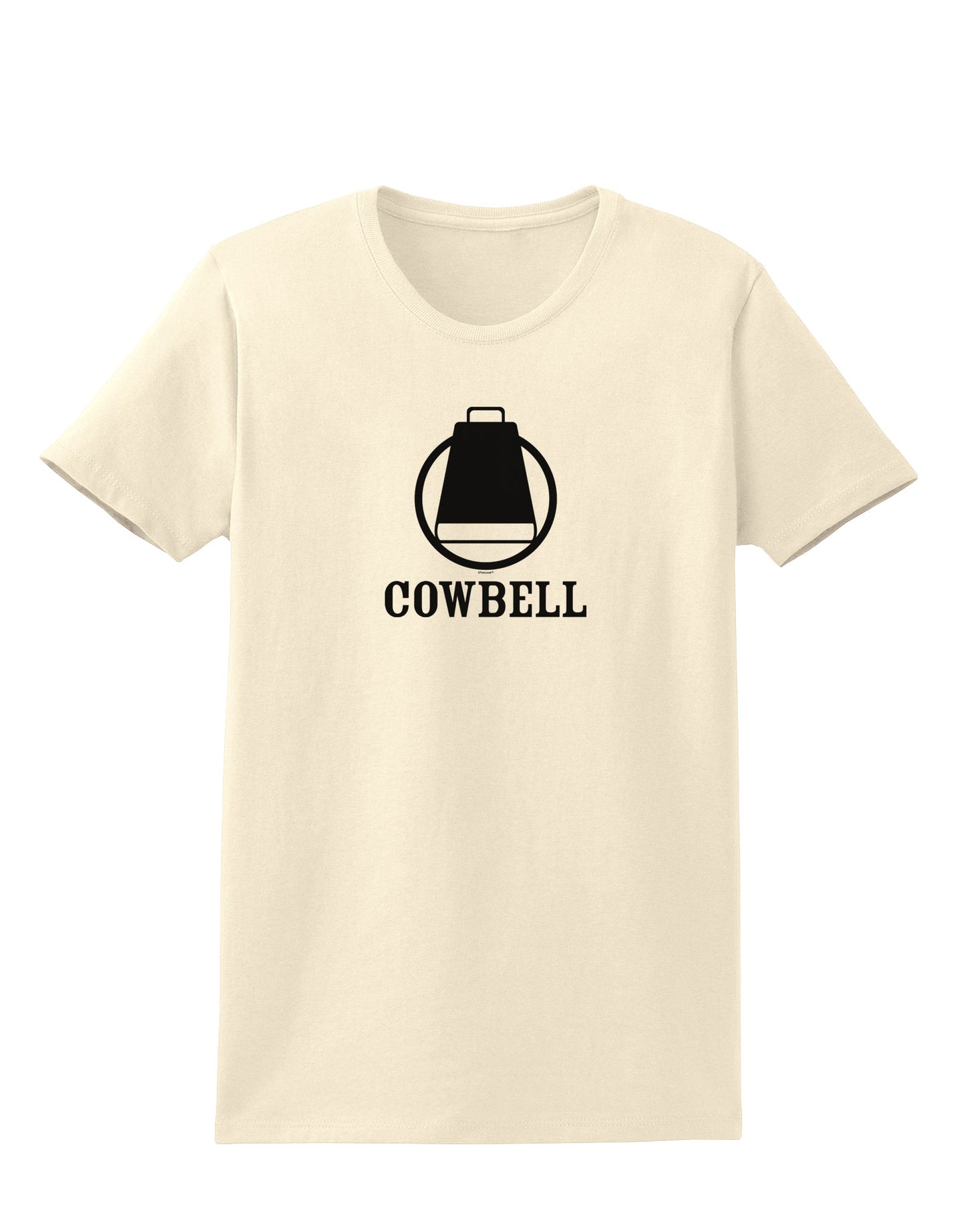 Cowbell Womens T-Shirt-Womens T-Shirt-TooLoud-Natural-X-Small-Davson Sales