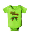 Cowboy Chili Cookoff Baby Romper Bodysuit-Baby Romper-TooLoud-Lime-06-Months-Davson Sales