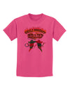 Cowboy Chili Cookoff Champ Childrens T-Shirt-Childrens T-Shirt-TooLoud-Sangria-X-Small-Davson Sales