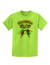 Cowboy Chili Cookoff Champ Childrens T-Shirt-Childrens T-Shirt-TooLoud-Lime-Green-X-Small-Davson Sales