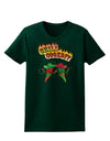 Cowboy Chili Cookoff Womens Dark T-Shirt-TooLoud-Forest-Green-Small-Davson Sales