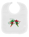 Cowboy Chili Peppers Baby Bib