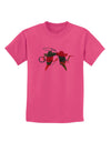 Cowboy Chili Peppers Childrens T-Shirt-Childrens T-Shirt-TooLoud-Sangria-X-Small-Davson Sales