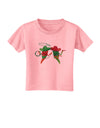 Cowboy Chili Peppers Toddler T-Shirt-Toddler T-Shirt-TooLoud-Candy-Pink-2T-Davson Sales