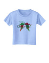 Cowboy Chili Peppers Toddler T-Shirt-Toddler T-Shirt-TooLoud-Aquatic-Blue-2T-Davson Sales