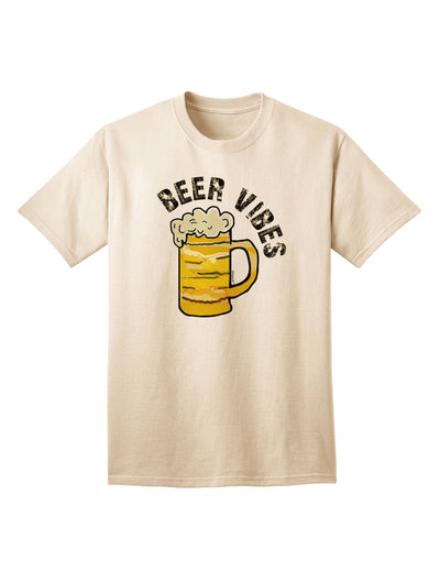 Crafted for Beer Enthusiasts: Adult T-Shirt with Captivating Vibes-Mens T-shirts-TooLoud-Natural-Small-Davson Sales