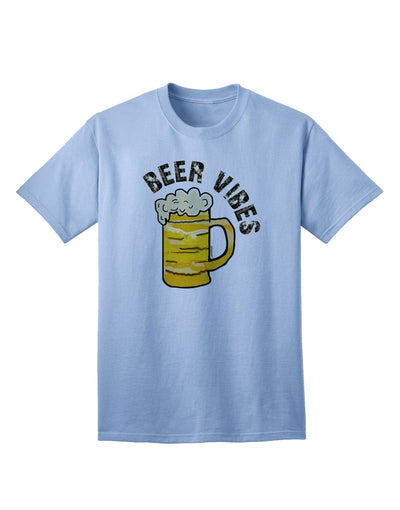 Crafted for Beer Enthusiasts: Adult T-Shirt with Captivating Vibes-Mens T-shirts-TooLoud-Light-Blue-Small-Davson Sales