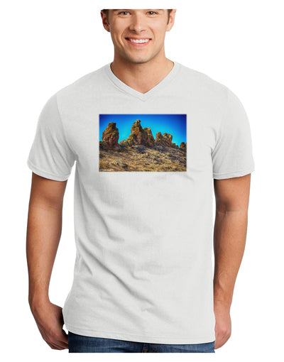 Crags in Colorado Adult V-Neck T-shirt by TooLoud-Mens V-Neck T-Shirt-TooLoud-White-Small-Davson Sales