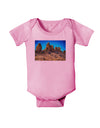 Crags in Colorado Baby Romper Bodysuit by TooLoud-Baby Romper-TooLoud-Pink-06-Months-Davson Sales