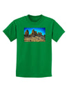 Crags in Colorado Childrens Dark T-Shirt by TooLoud-Childrens T-Shirt-TooLoud-Kelly-Green-X-Small-Davson Sales