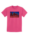 Crags in Colorado Childrens T-Shirt by TooLoud-Childrens T-Shirt-TooLoud-Sangria-X-Small-Davson Sales