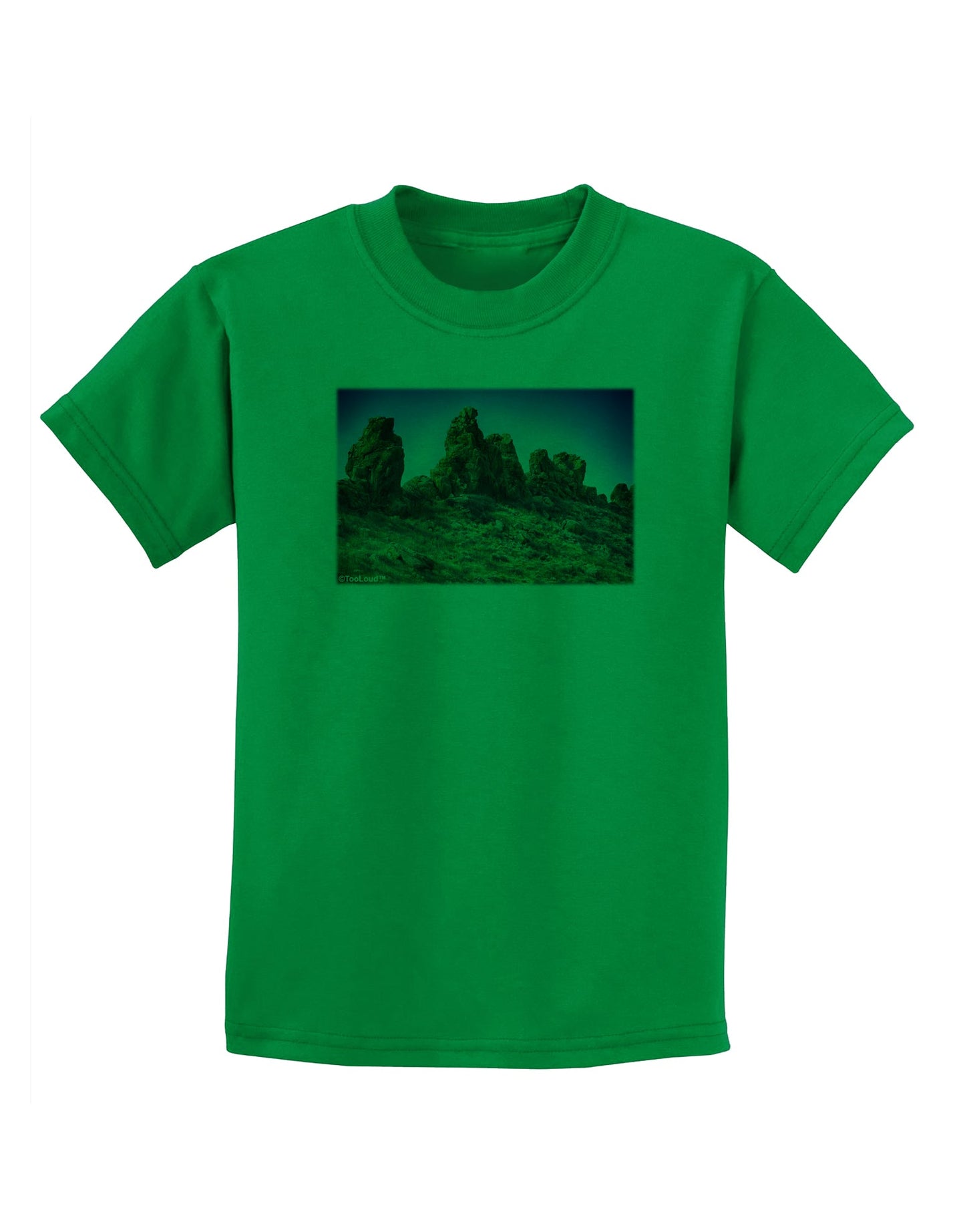 Crags in Colorado Childrens T-Shirt by TooLoud-Childrens T-Shirt-TooLoud-Kelly-Green-X-Small-Davson Sales