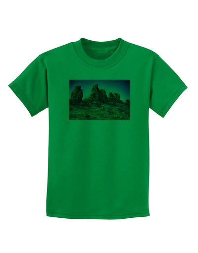 Crags in Colorado Childrens T-Shirt by TooLoud-Childrens T-Shirt-TooLoud-Kelly-Green-X-Small-Davson Sales