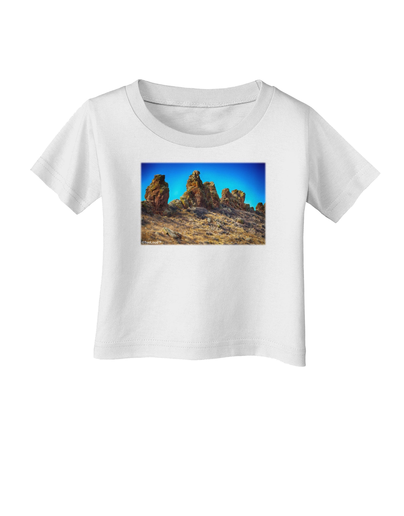 Crags in Colorado Infant T-Shirt by TooLoud-Infant T-Shirt-TooLoud-White-06-Months-Davson Sales