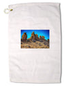 Crags in Colorado Premium Cotton Golf Towel - 16 x 25 inch by TooLoud-Golf Towel-TooLoud-16x25"-Davson Sales