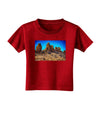 Crags in Colorado Toddler T-Shirt Dark by TooLoud-Toddler T-Shirt-TooLoud-Red-2T-Davson Sales