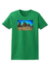 Crags in Colorado Womens Dark T-Shirt by TooLoud-Womens T-Shirt-TooLoud-Kelly-Green-X-Small-Davson Sales