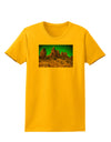 Crags in Colorado Womens T-Shirt by TooLoud-Womens T-Shirt-TooLoud-Gold-X-Small-Davson Sales