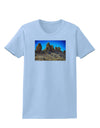 Crags in Colorado Womens T-Shirt by TooLoud-Womens T-Shirt-TooLoud-Light-Blue-X-Small-Davson Sales