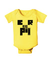 Creepin Baby Romper Bodysuit-Baby Romper-TooLoud-Yellow-06-Months-Davson Sales