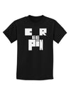 Creepin Childrens Dark T-Shirt-Childrens T-Shirt-TooLoud-Black-X-Small-Davson Sales