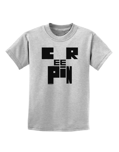 Creepin Childrens T-Shirt-Childrens T-Shirt-TooLoud-AshGray-X-Small-Davson Sales