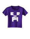 Creepin Toddler T-Shirt Dark-Toddler T-Shirt-TooLoud-Purple-2T-Davson Sales