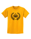 Crown and Laurel Childrens T-Shirt-Childrens T-Shirt-TooLoud-Gold-X-Small-Davson Sales