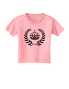 Crown and Laurel Toddler T-Shirt-Toddler T-Shirt-TooLoud-Candy-Pink-2T-Davson Sales