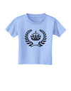 Crown and Laurel Toddler T-Shirt-Toddler T-Shirt-TooLoud-Aquatic-Blue-2T-Davson Sales