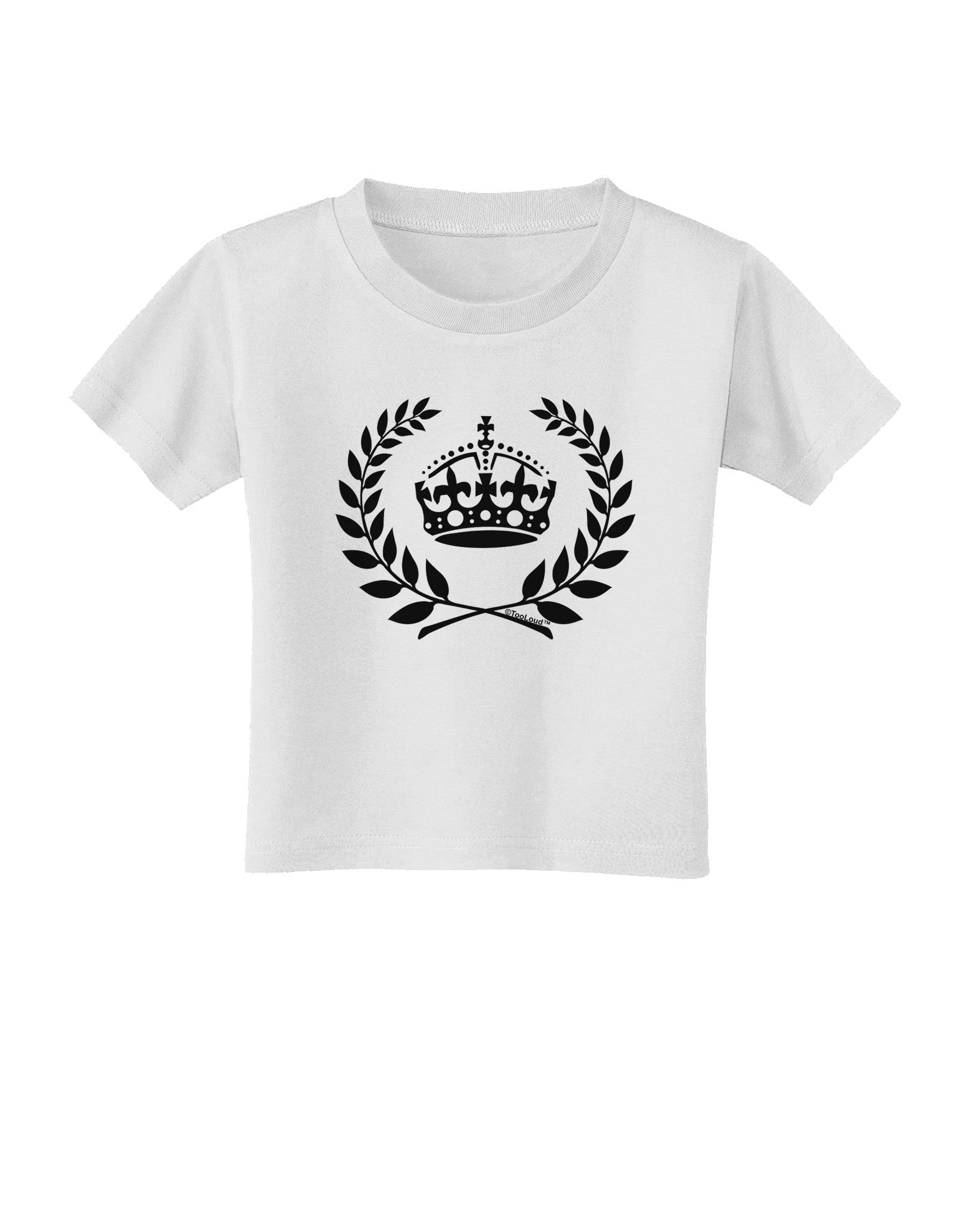 Crown and Laurel Toddler T-Shirt-Toddler T-Shirt-TooLoud-White-2T-Davson Sales