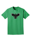 Crows Before Hoes Design Adult Dark T-Shirt by TooLoud-Mens T-Shirt-TooLoud-Kelly-Green-Small-Davson Sales