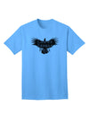 Crows Before Hoes Design Adult T-Shirt - A Unique and Stylish Addition to Your Wardrobe, Crafted by TooLoud-Mens T-shirts-TooLoud-Aquatic-Blue-Small-Davson Sales