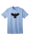 Crows Before Hoes Design Adult T-Shirt - A Unique and Stylish Addition to Your Wardrobe, Crafted by TooLoud-Mens T-shirts-TooLoud-Light-Blue-Small-Davson Sales