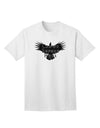 Crows Before Hoes Design Adult T-Shirt - A Unique and Stylish Addition to Your Wardrobe, Crafted by TooLoud-Mens T-shirts-TooLoud-White-Small-Davson Sales