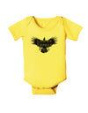 Crows Before Hoes Design Baby Romper Bodysuit by TooLoud-Baby Romper-TooLoud-Yellow-06-Months-Davson Sales