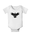 Crows Before Hoes Design Baby Romper Bodysuit by TooLoud-Baby Romper-TooLoud-White-06-Months-Davson Sales