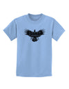 Crows Before Hoes Design Childrens T-Shirt by TooLoud-Childrens T-Shirt-TooLoud-Light-Blue-X-Small-Davson Sales