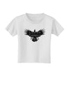 Crows Before Hoes Design Toddler T-Shirt by TooLoud-Toddler T-Shirt-TooLoud-White-2T-Davson Sales