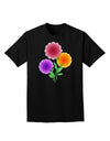 Crystal Dahlias Adult Dark T-Shirt-Mens T-Shirt-TooLoud-Black-Small-Davson Sales