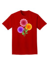 Crystal Dahlias Adult Dark T-Shirt-Mens T-Shirt-TooLoud-Red-Small-Davson Sales