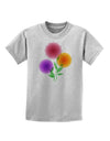 Crystal Dahlias Childrens T-Shirt-Childrens T-Shirt-TooLoud-AshGray-X-Small-Davson Sales