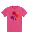 Crystal Dahlias Childrens T-Shirt-Childrens T-Shirt-TooLoud-Sangria-X-Small-Davson Sales