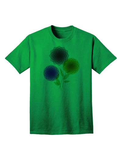 Crystal Dahlias Premium Adult T-Shirt Collection-Mens T-shirts-TooLoud-Kelly-Green-Small-Davson Sales