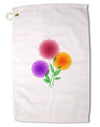 Crystal Dahlias Premium Cotton Golf Towel - 16 x 25 inch-Golf Towel-TooLoud-16x25"-Davson Sales