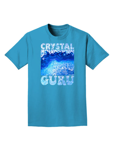 Crystal Guru Adult Dark T-Shirt-Mens T-Shirt-TooLoud-Turquoise-Small-Davson Sales