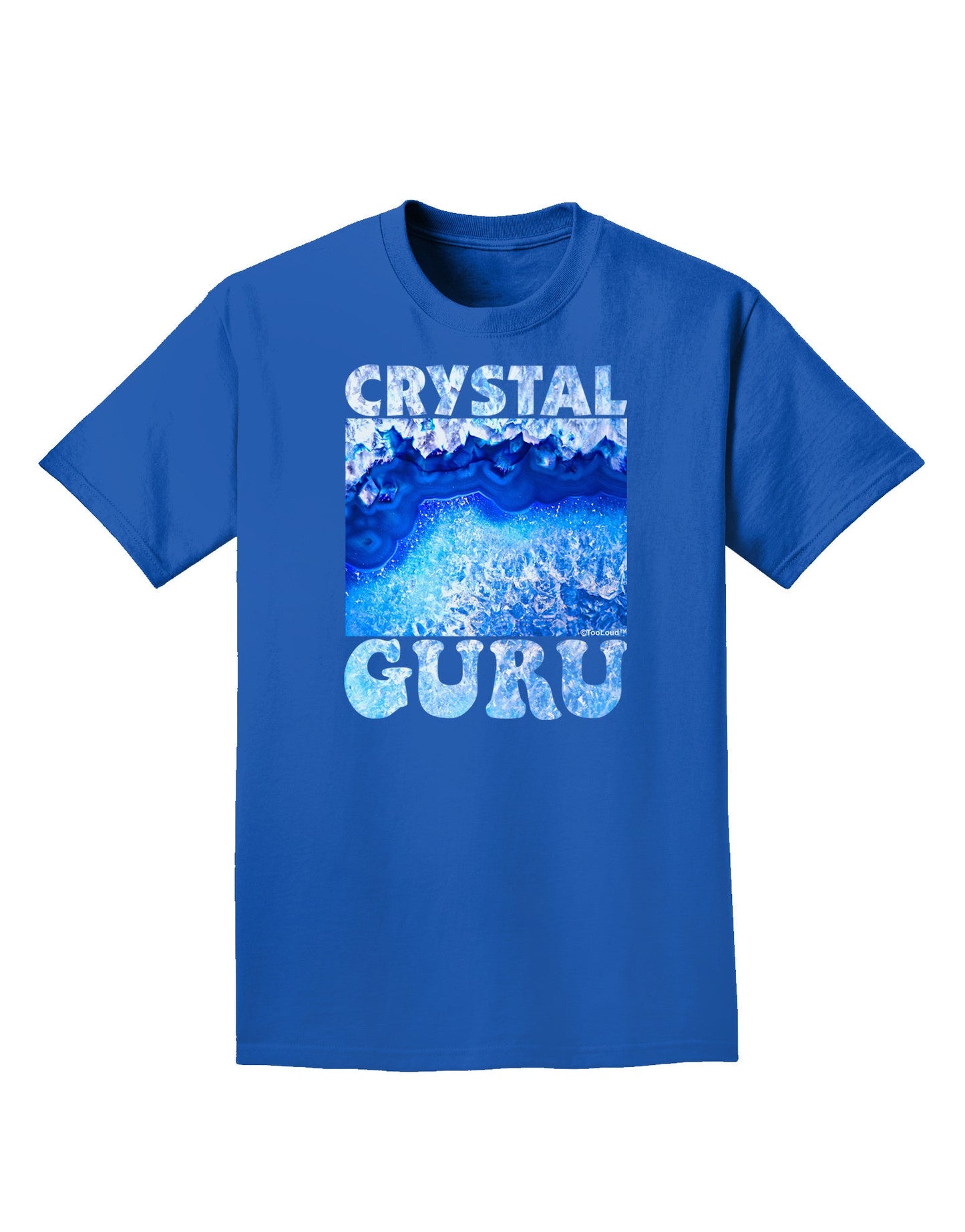 Crystal Guru Adult Dark T-Shirt-Mens T-Shirt-TooLoud-Royal-Blue-Small-Davson Sales