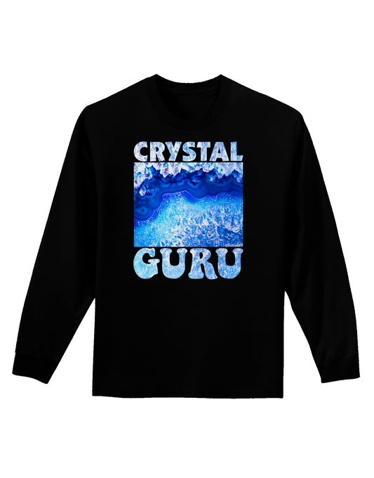 Crystal Guru Adult Long Sleeve Dark T-Shirt-TooLoud-Black-Small-Davson Sales